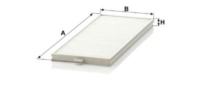 Mann CU 2506-2 Cabin Air Filter CU2506-2