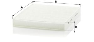 Mann CU 2545 Cabin Air Filter CU2545
