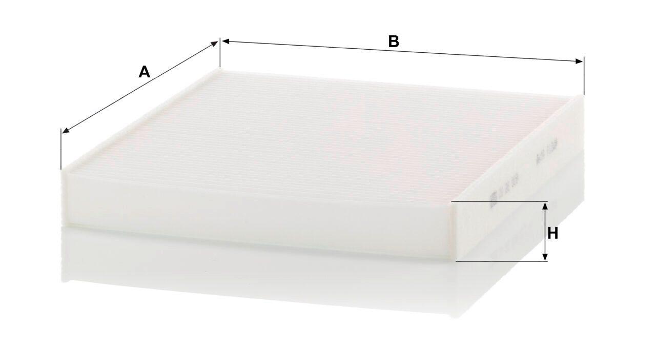 Mann CU 26 009 Cabin Air Filter CU26009