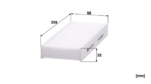 Mann CU 26 014-2 Cabin Air Filter CU26014-2
