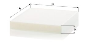 Mann CU 26 021 Cabin Air Filter CU26021