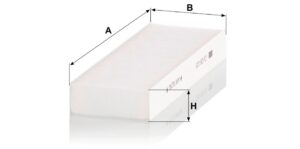 Mann CU 26 025-2 Cabin Air Filter CU26025-2