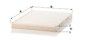 Mann CU 27 004 Cabin Air Filter CU27004