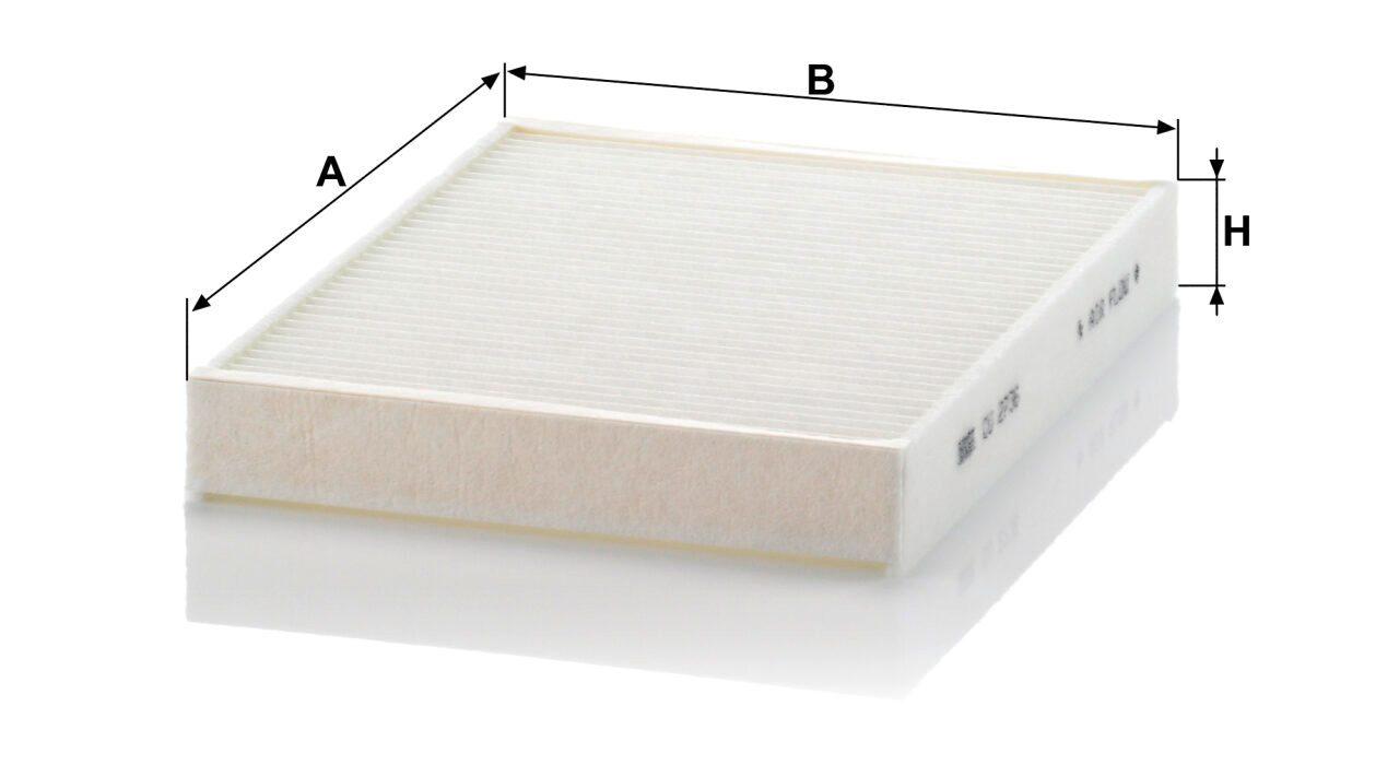 Mann CU 2736-2 Cabin Air Filter CU2736-2