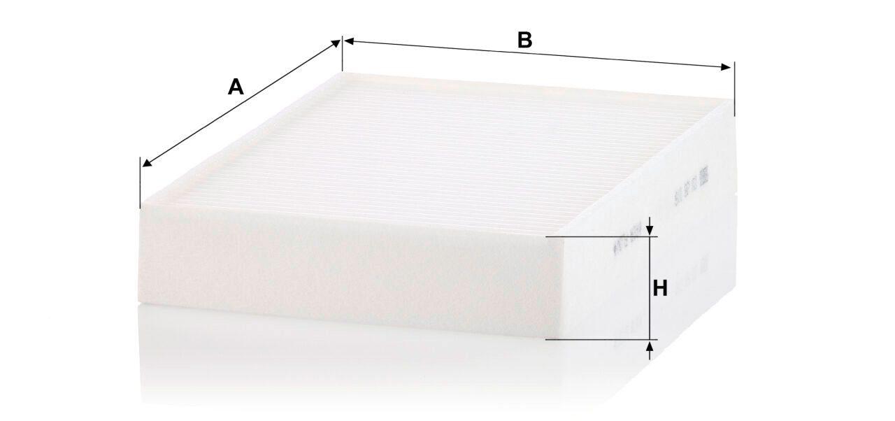 Mann CU 28 016 Cabin Air Filter CU28016
