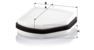 Mann CU 2897 Cabin Air Filter CU2897