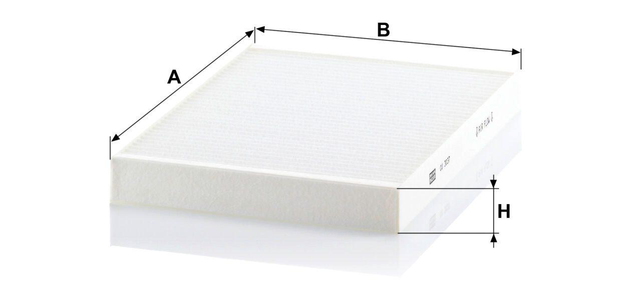 Mann CU 3037 Cabin Air Filter CU3037