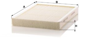 Mann CU 31 001 Cabin Air Filter CU31001