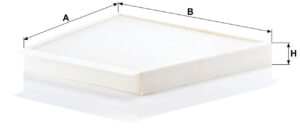 Mann CU 3172/1 Cabin Air Filter CU31721