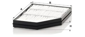 Mann CU 32 001 Cabin Air Filter CU32001