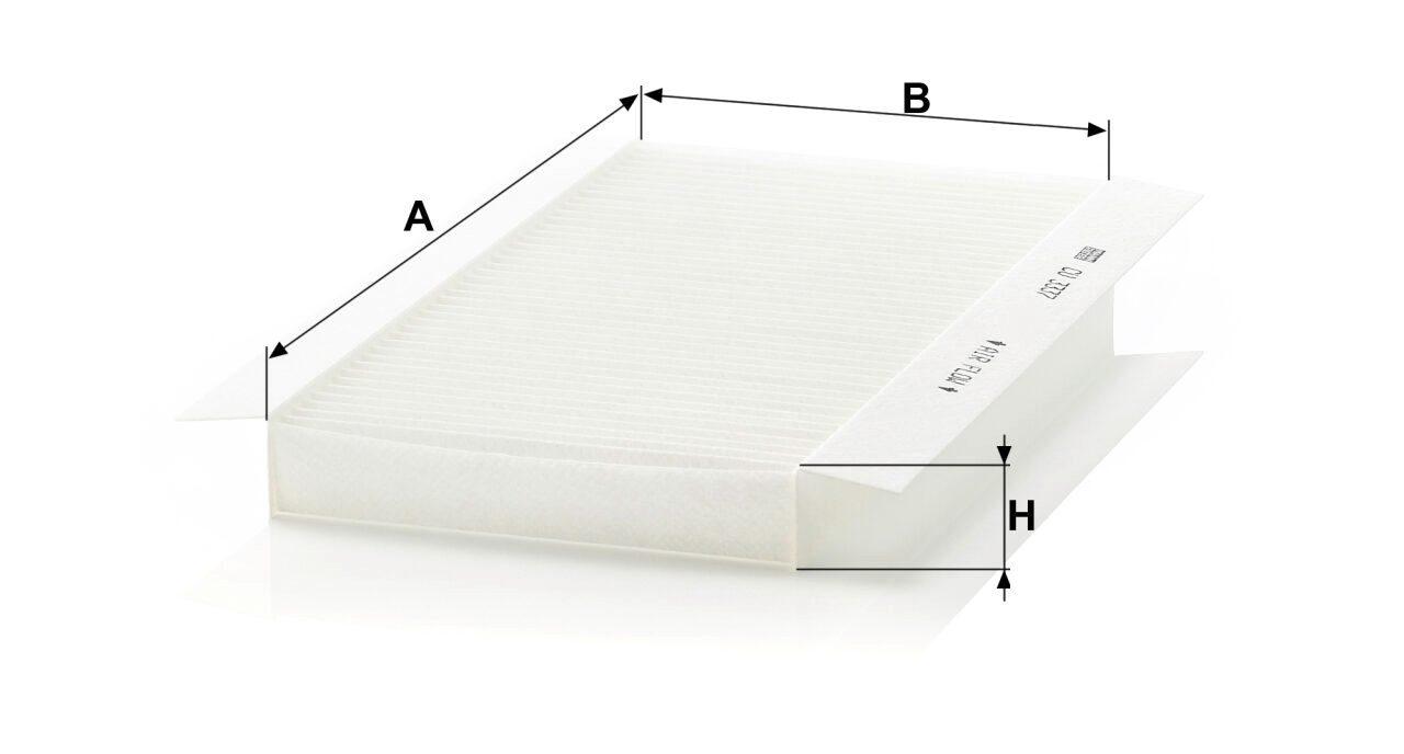 Mann CU 3337 Cabin Air Filter CU3337