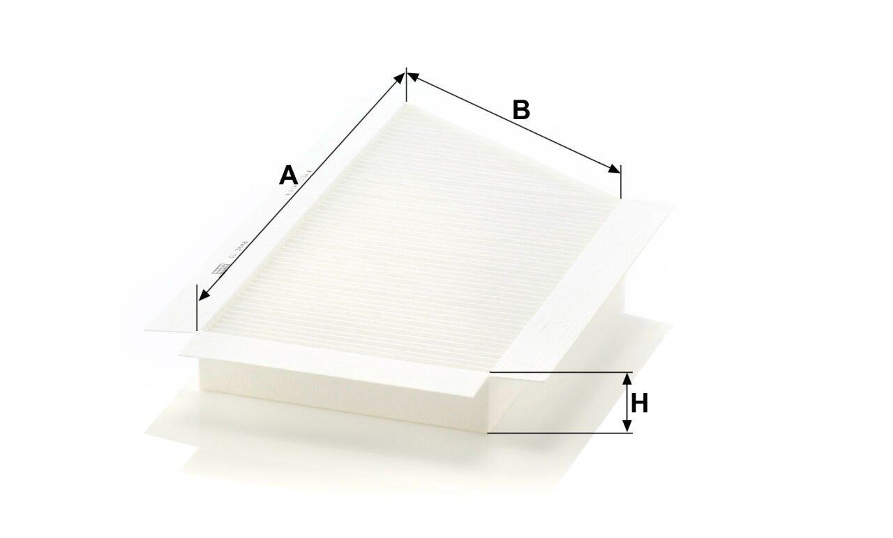 Mann CU 3448 Cabin Air Filter CU3448