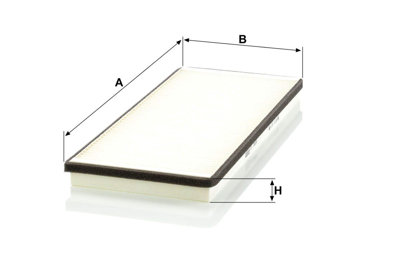 Mann CU 3858 Cabin Air Filter CU3858