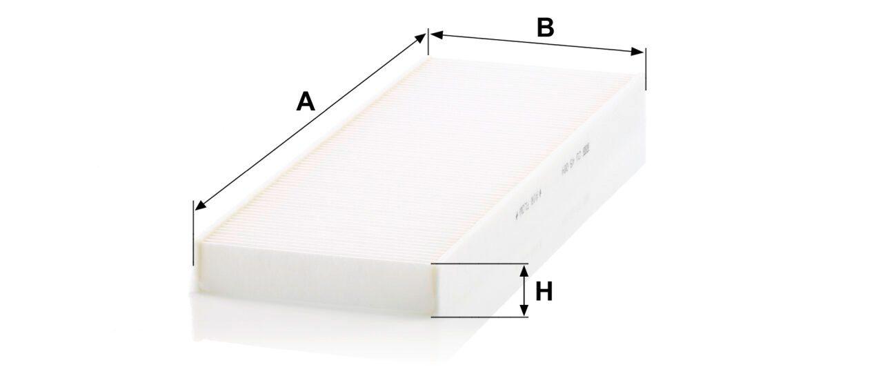 Mann CU 45 004 Cabin Air Filter CU45004