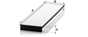 Mann CU 5877 Cabin Air Filter CU5877