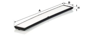 Mann CU 6724 Cabin Air Filter CU6724