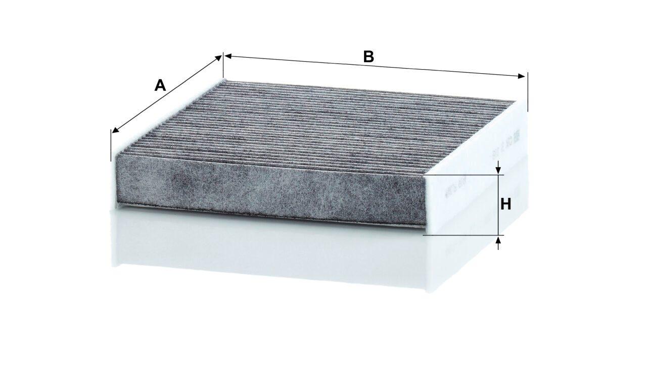 Mann CUK 21 016 Cabin Air Filter CUK21016
