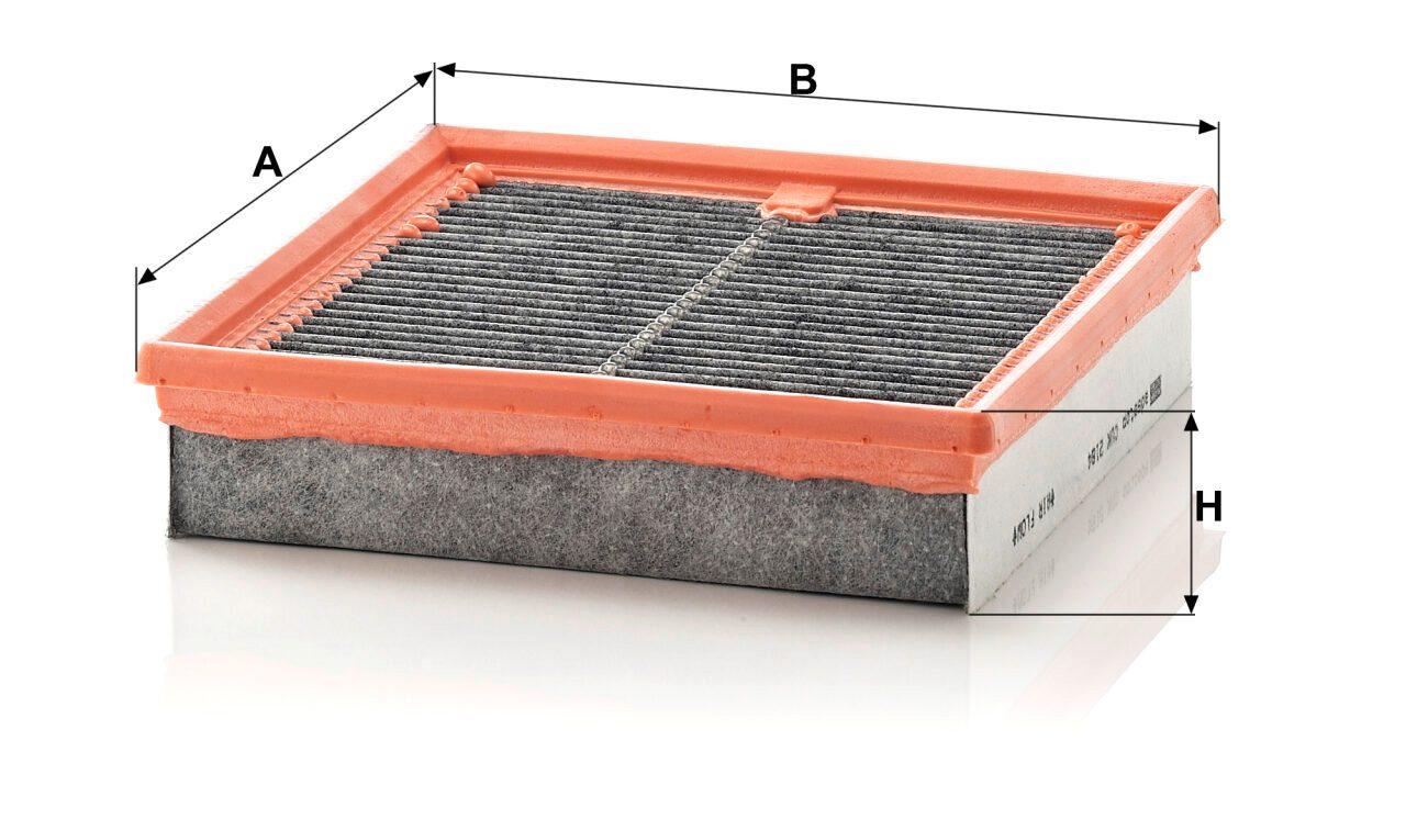 Mann CUK 2184 Cabin Air Filter CUK2184