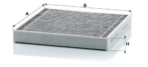 Mann CUK 2339 Cabin Air Filter CUK2339