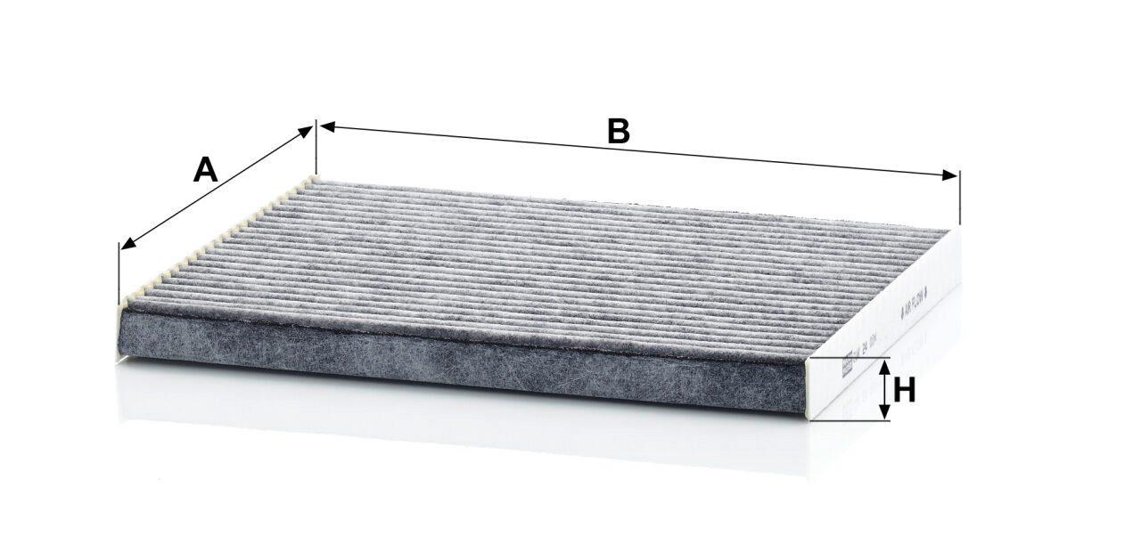 Mann CUK 24 004 Cabin Air Filter CUK24004