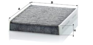 Mann CUK 2433 Cabin Air Filter CUK2433