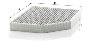 Mann CUK 2450 Cabin Air Filter CUK2450