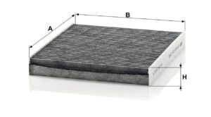 Mann CUK 2545 Cabin Air Filter CUK2545
