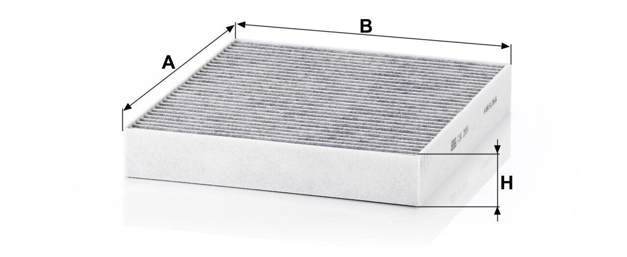 Mann CUK 2559 Cabin Air Filter CUK2559