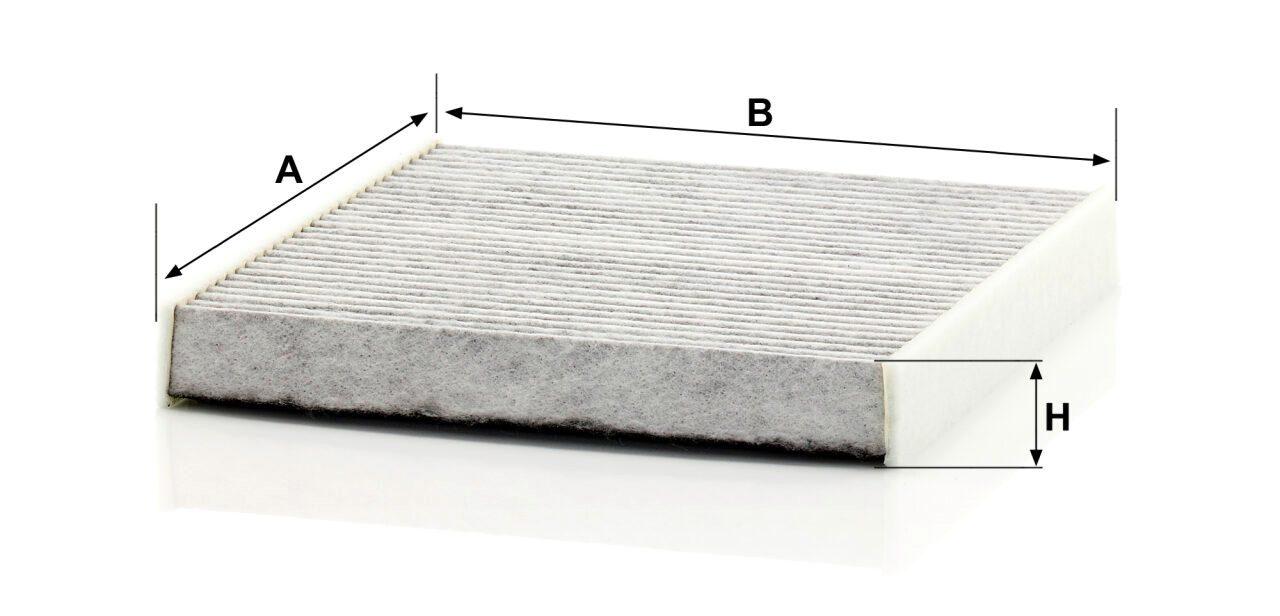 Mann CUK 26 009 Cabin Air Filter CUK26009