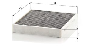 Mann CUK 26 010 Cabin Air Filter CUK26010