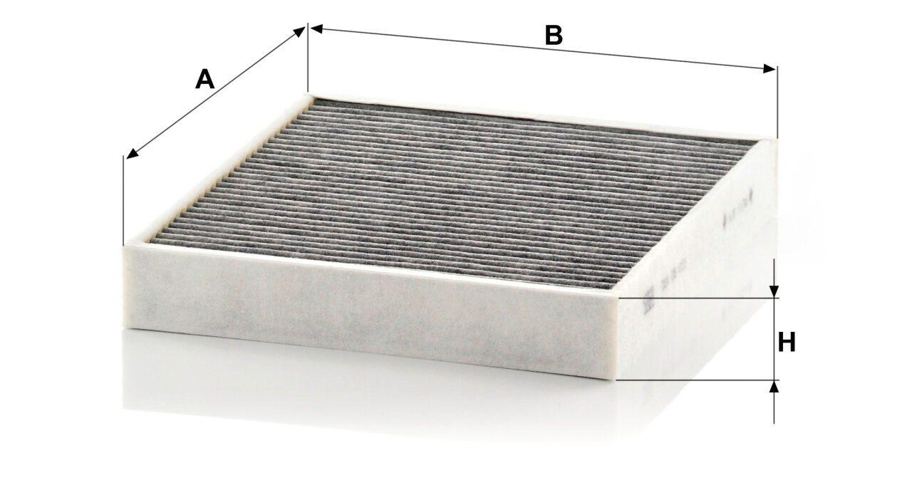 Mann CUK 26 010 Cabin Air Filter CUK26010