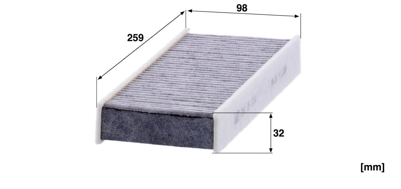 Mann CUK 26 014-2 Cabin Air Filter CUK26014-2