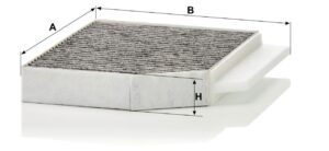 Mann CUK 26 023 Cabin Air Filter CUK26023