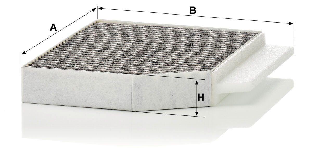 Mann CUK 26 023 Cabin Air Filter CUK26023