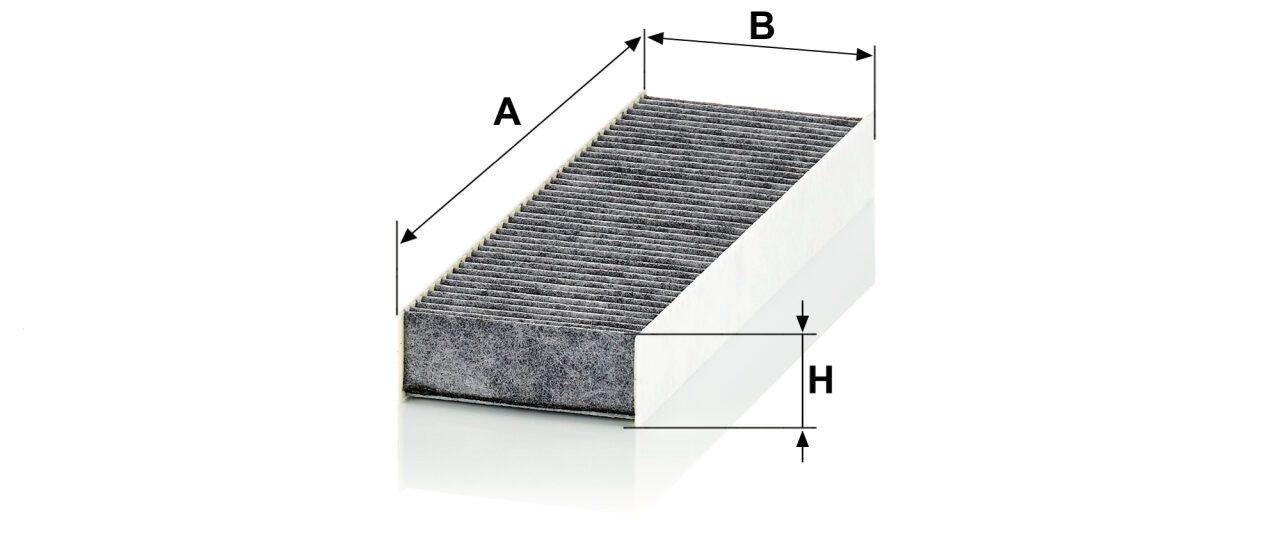Mann CUK 26 025-2 Cabin Air Filter CUK26025-2