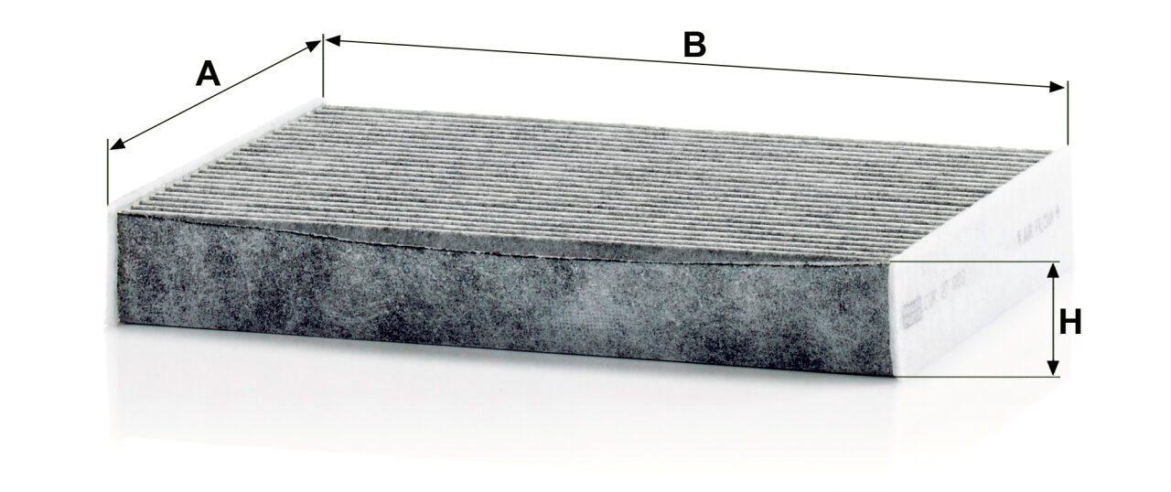 Mann CUK 27 009 Cabin Air Filter CUK27009