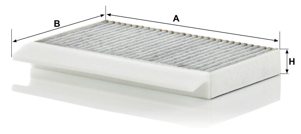 Mann CUK 27 021-2 Cabin Air Filter CUK27021-2