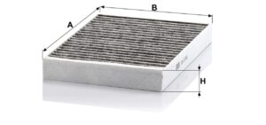Mann CUK 2722-2 Cabin Air Filter CUK2722-2