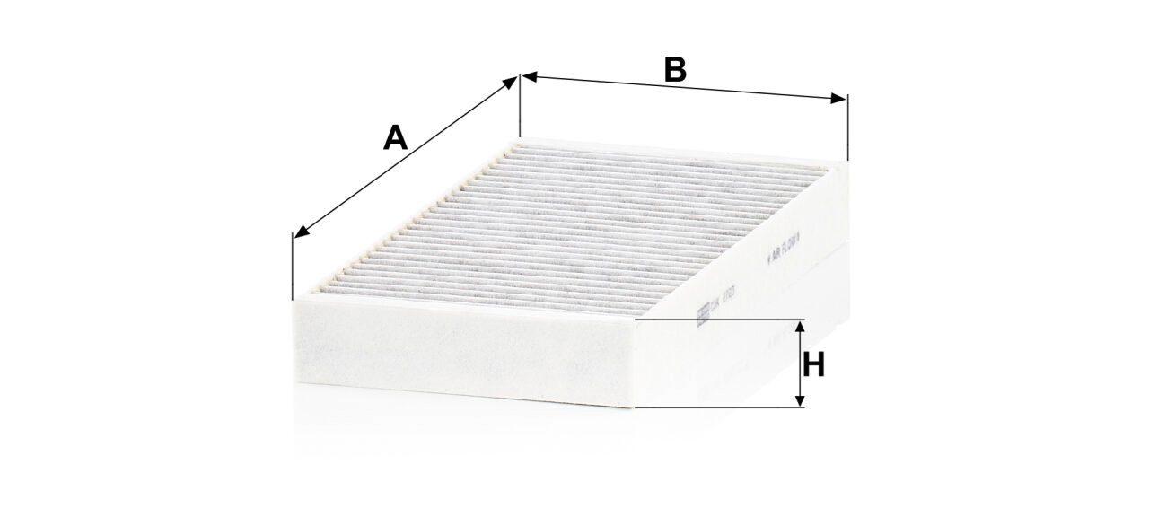 Mann CUK 2723-2 Cabin Air Filter CUK2723-2