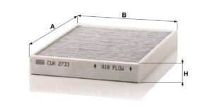 Mann CUK 2733 Cabin Air Filter CUK2733