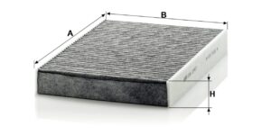 Mann CUK 2743 Cabin Air Filter CUK2743