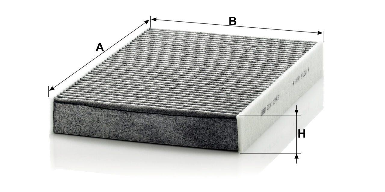 Mann CUK 2743 Cabin Air Filter CUK2743