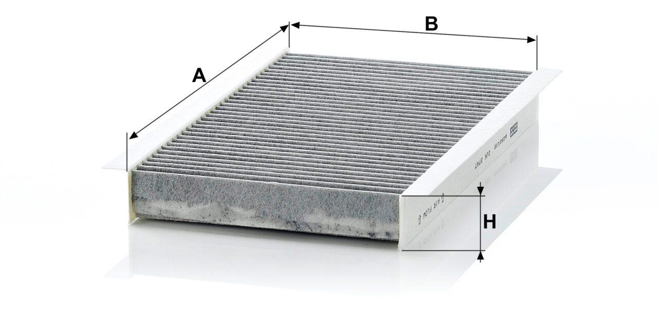 Mann CUK 2747 Cabin Air Filter CUK2747