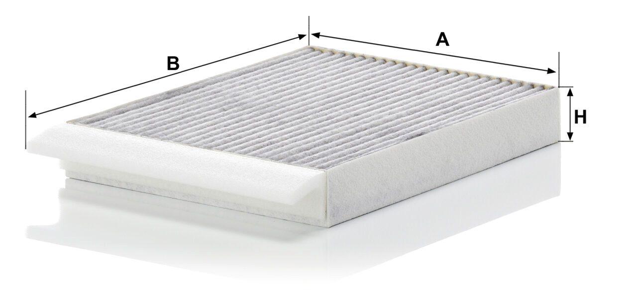 Mann CUK 30 012 Cabin Air Filter CUK30012