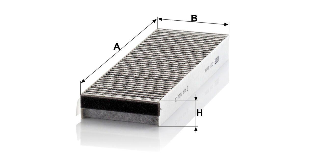 Mann CUK 3023-2 Cabin Air Filter CUK3023-2