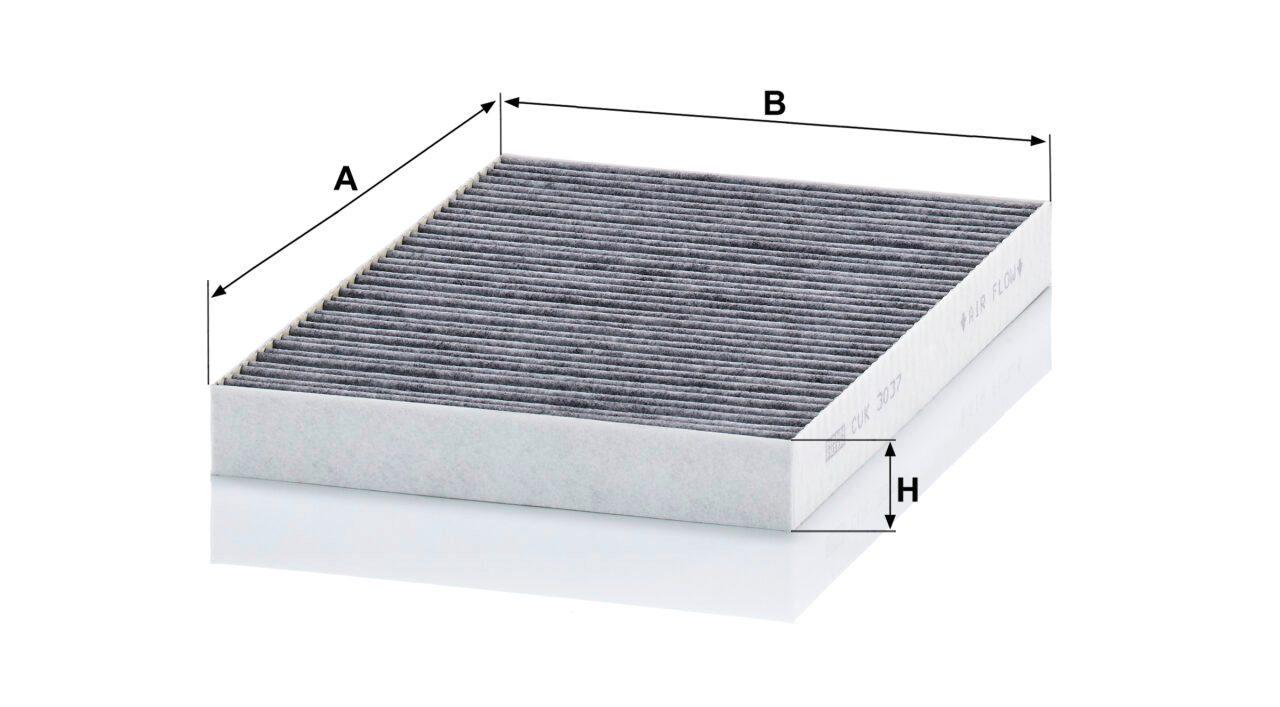 Mann CUK 3037 Cabin Air Filter CUK3037
