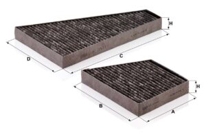 Mann CUK 35 000-2 Cabin Air Filter CUK35000-2