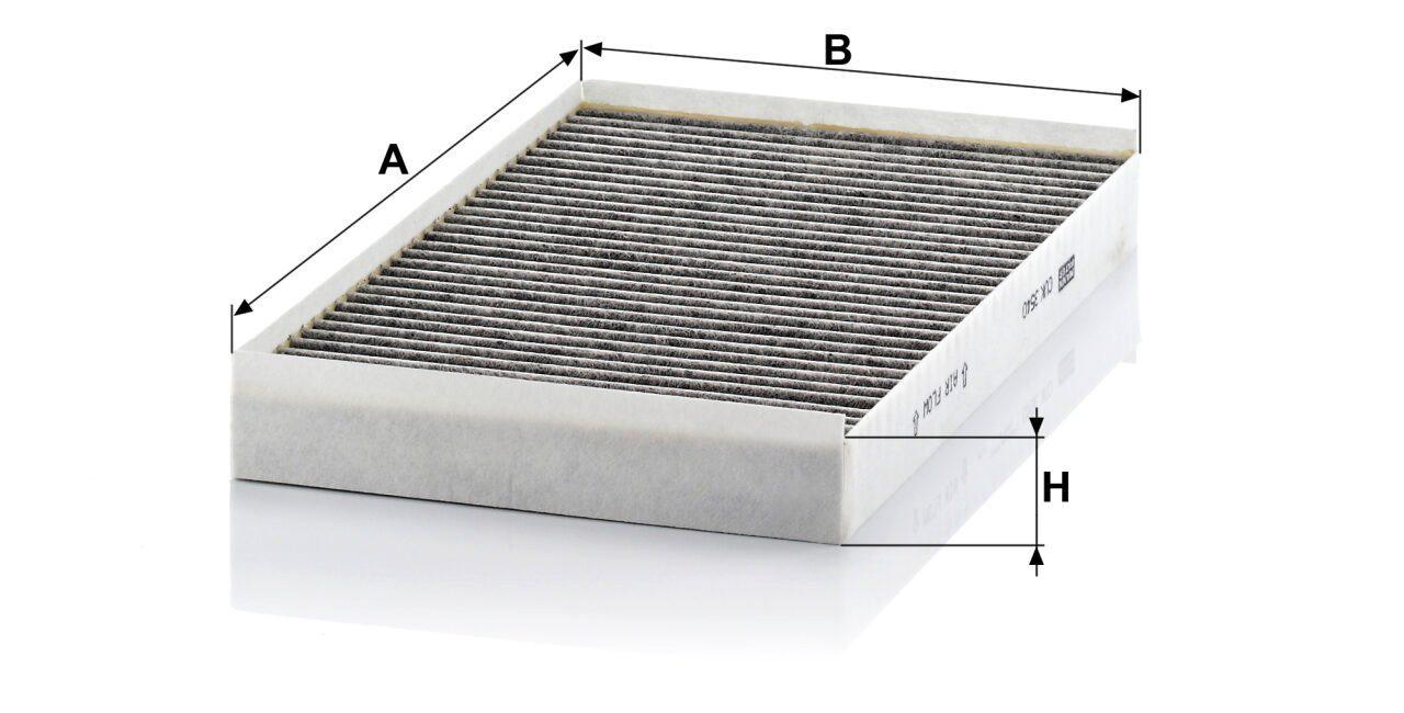 Mann CUK 3540 Cabin Air Filter CUK3540
