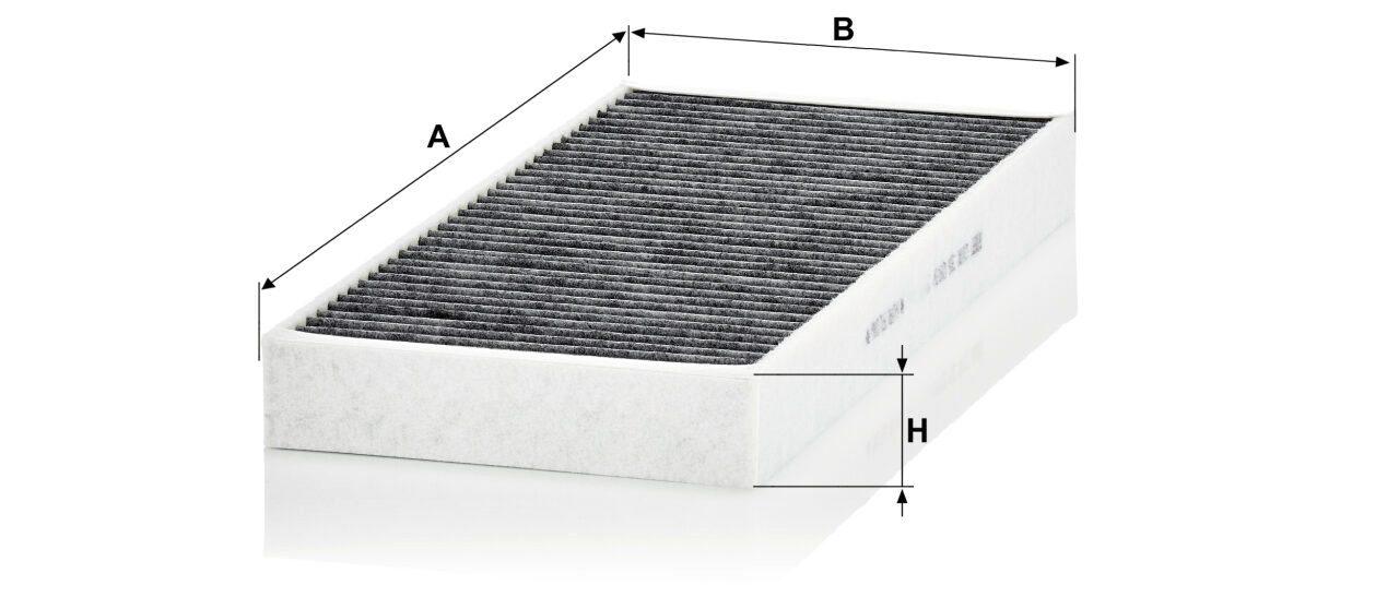 Mann CUK 36 003 Cabin Air Filter CUK36003