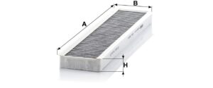 Mann CUK 4624 Cabin Air Filter CUK4624